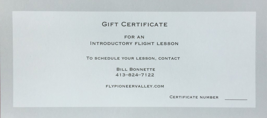 Gift Certificates – Fly Pioneer Valley